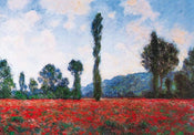 Claude Monet  Campo di papaveri affiche art 100x70cm | yourdeclineoration.com