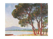 Claude Monet  La plage de Juan Les Pins affiche art 80x60cm | yourdeclineoration.com