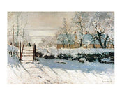 Claude Monet  La pie affiche art 70x50cm | yourdeclineoration.com