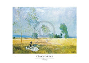 Claude Monet  Printemps affiche art 70x50cm | yourdeclineoration.com