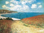 Claude Monet  Meadow Road to Pourville 1882 affiche art 80x60cm | yourdeclineoration.com