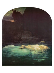 Hippolyte Paul Delaroche  The Young Martyr 1855 affiche art 60x80cm | yourdeclineoration.com