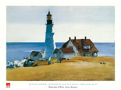 Edward Hopper  Lighthouse and Buildings affiche art 80x60cm | yourdeclineoration.com