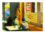 PGM Edward Hopper Chop Suey 1929 affiche art 40x30cm | yourdeclineoration.com