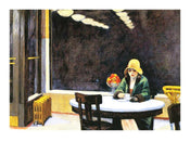 PGM Edward Hopper Automat 1927 affiche art 40x30cm | yourdeclineoration.com