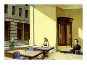 PGM Edward Hopper Sunlight in a Cafeteria affiche art 40x30cm | yourdeclineoration.com