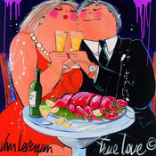 El van Leersum  True Love affiche art 70x70cm | yourdeclineoration.com