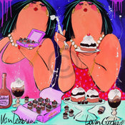 El van Leersum  Lovin Goddies affiche art 70x70cm | yourdeclineoration.com