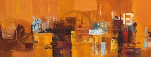 Francesco Cusumano  Mondo Astratto affiche art 138x52cm | yourdeclineoration.com