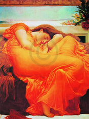 Lord Frederick Leighton  Flaming June affiche art 60x80cm | yourdeclineoration.com