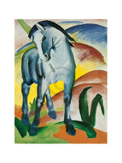 Franz Marc  Blaues Pferd I Monaco affiche art 60x80cm | yourdeclineoration.com