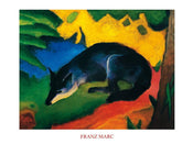 Franz Marc  Fuchs affiche art 80x60cm | yourdeclineoration.com