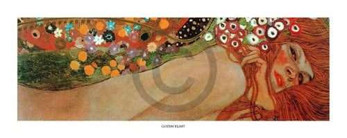 Gustav Klimt  Acqua Mossa affiche art 50x20cm | yourdeclineoration.com