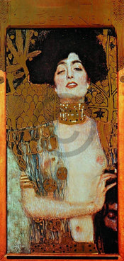 Gustav Klimt  Judith II affiche art 41x86cm | yourdeclineoration.com