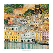 Gustav Klimt  Malcesine affiche art 70x70cm | yourdeclineoration.com