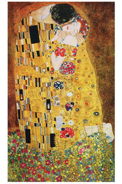 Gustav Klimt  The Kiss affiche art 70.7x117.7cm | yourdeclineoration.com