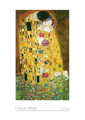 Gustav Klimt  Der Kuss affiche art 50x70cm | yourdeclineoration.com