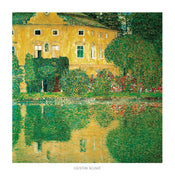 Gustav Klimt  Schlosskammer on Attersee affiche art 70x70cm | yourdeclineoration.com