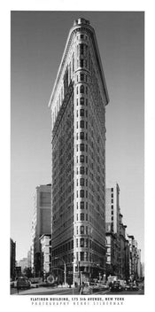Henri Silberman  Flatiron Building affiche art 50x100cm | yourdeclineoration.com