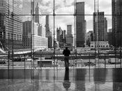 Henri Silberman  Looking at Ground Zero affiche art 80x60cm | yourdeclineoration.com