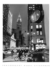 Henri Silberman  Chrysler Clock affiche art 60x80cm | yourdeclineoration.com