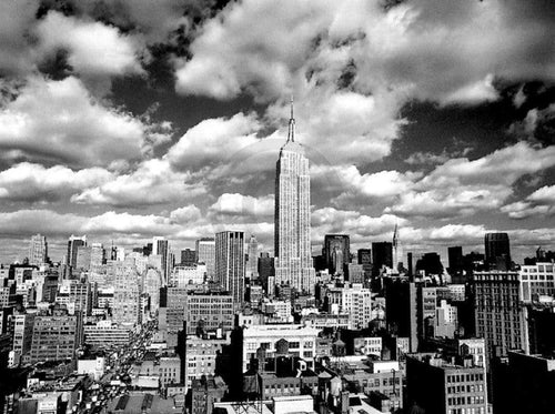 Henri Silberman  Sky over Manhatten affiche art 80x60cm | yourdeclineoration.com