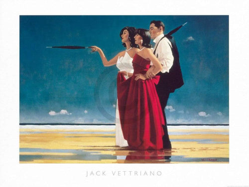 Jack Vettriano  The Missing Man I affiche art 80x60cm | yourdeclineoration.com