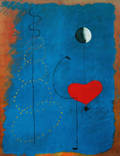 Joan Miro  Ballarina II, 1925 affiche art 70x100cm | yourdeclineoration.com