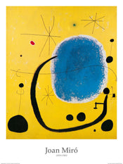 Joan Miro  L'oro dell'Azzurro affiche art 60x80cm | yourdeclineoration.com