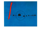 pgm jm 276 joan miro blue ii 4 3 61 affiche art 80x60cm | yourdeclineoration.com