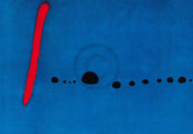 Joan Miro  Bleu II affiche art 100x70cm | yourdeclineoration.com