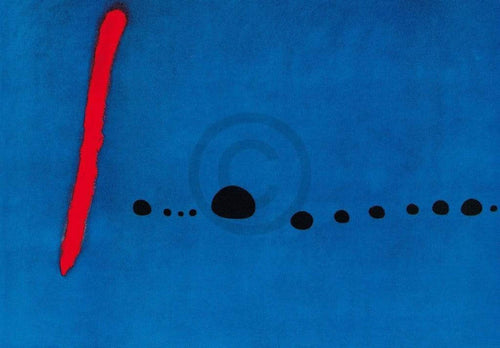 Joan Miro  Bleu II affiche art 100x70cm | yourdeclineoration.com