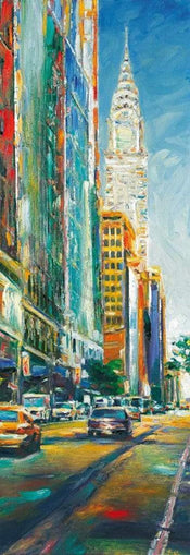 JÃ¼rgen Schmiedekampf  Leaving Bryant Park affiche art 34x99cm | yourdeclineoration.com