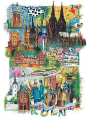 Klaus D. Schiemann  KÃ¶ln affiche art 60x80cm | yourdeclineoration.com