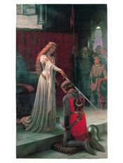 Edmund Blair Leighton  The Accolade, 1901 affiche art 60x80cm | yourdeclineoration.com