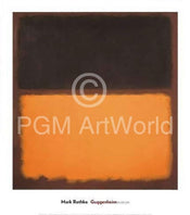 Mark Rothko  Untitled 18, 1963 affiche art 76x86cm | yourdeclineoration.com