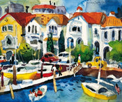 Michael Leu  Marina, San Francisco affiche art 60x50cm | yourdeclineoration.com