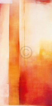 Marta Peuckert  Rot II affiche art 50x100cm | yourdeclineoration.com