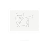 PGM Paul Klee Le Petit Chat affiche art 60x50cm | yourdeclineoration.com