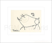 Pablo Picasso  Le petit cochon affiche art 60x50cm | yourdeclineoration.com