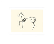 Pablo Picasso  Le Cheval affiche art 50x60cm | yourdeclineoration.com