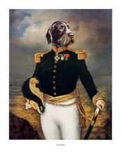 Thierry Poncelet  Ceremonial Dress affiche art 66x86cm | yourdeclineoration.com