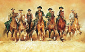 Renato Casaro  The magnificent Seven affiche art 138x85cm | yourdeclineoration.com
