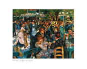 Auguste Renoir  Le Moulin de la Galette affiche art 70x50cm | yourdeclineoration.com