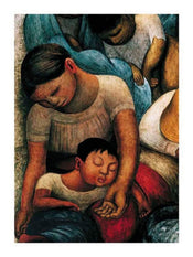 Diego Rivera  La Noche de Los Pobres affiche art 60x80cm | yourdeclineoration.com