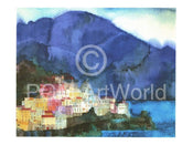 Ralf Westphal  Amalfi, Golf von Salerno affiche art 40x30cm | yourdeclineoration.com