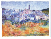 Ralf Westphal  Miglionico / Basilicata affiche art 100x70cm | yourdeclineoration.com