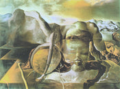 Salvador Dali  L'enigme sans fin, 1938 affiche art 80x60cm | yourdeclineoration.com