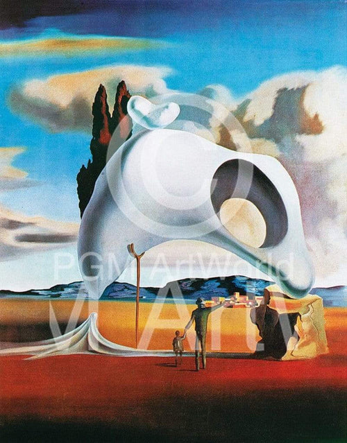 Salvador Dali  Vestiges ataviques affiche art 60x80cm | yourdeclineoration.com