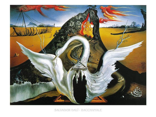 Salvador Dali  Bacchanale affiche art 80x60cm | yourdeclineoration.com